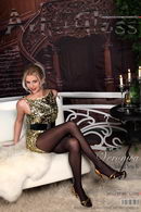 Veronica in Wolford Neon 40 [part I] gallery from ARTOFGLOSS